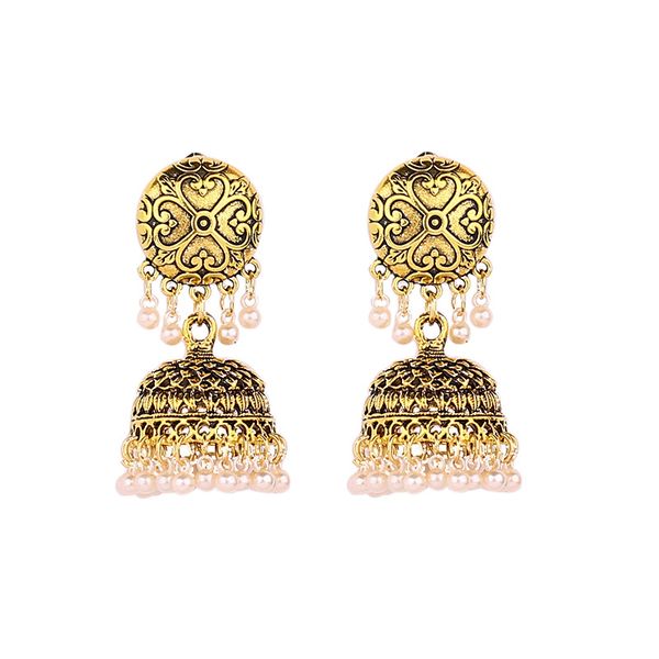 dangle & chandelier women's gold round flower indian jhumka earrings pendient boho afghan 2021 ethnic gypsy pearl tassel drop earring, Silver
dangle & chandelier women's gold round flower indian jhumka earrings pendient boho afghan 2021 ethnic gypsy pearl tassel drop earring, Silver