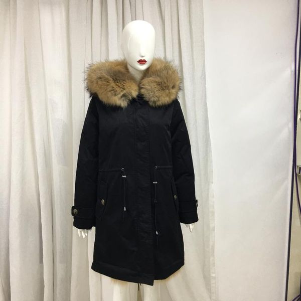 women's fur & faux latest stylish black long parka mr&mrs real overcoat natural color lined garment
women's fur & faux latest stylish black long parka mr&mrs real overcoat natural color lined garment