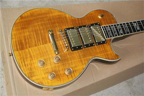 standard electric guitar brown color zebra pickups rosewood fingerboard mahogany body high quality
standard electric guitar brown color zebra pickups rosewood fingerboard mahogany body high quality