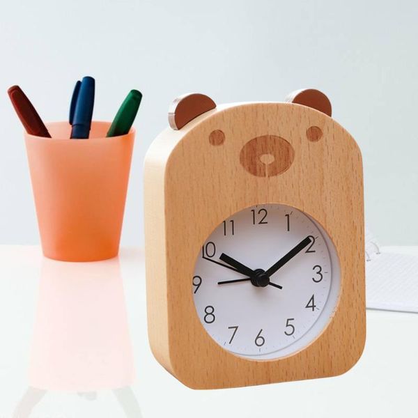 desk & table clocks beech clock bear pattern mute alarm creative mechanical for student worker without battery
desk & table clocks beech clock bear pattern mute alarm creative mechanical for student worker without battery