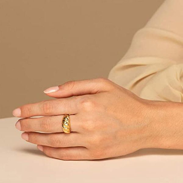 cluster rings heyuyao 2 designs irregular croissants chunky circle geometric for women textured minimalist 2021 jewelry, Golden;silver
cluster rings heyuyao 2 designs irregular croissants chunky circle geometric for women textured minimalist 2021 jewelry, Golden;silver