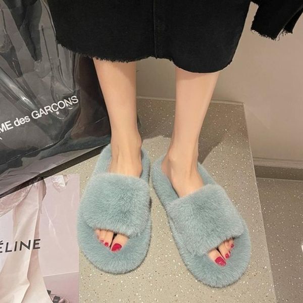 slippers women winter warm faux fur fluffy furry slides plush flat non slip house shoes footwear fuzzy indoor chaussure femme, Black
slippers women winter warm faux fur fluffy furry slides plush flat non slip house shoes footwear fuzzy indoor chaussure femme, Black