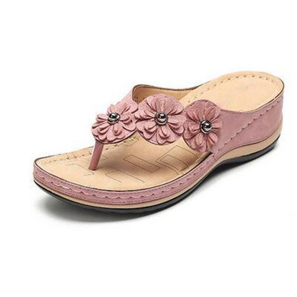 slippers 2021 women's flower sandals summer wedge shoes women vintage flip flops female ladies woman, Black
slippers 2021 women's flower sandals summer wedge shoes women vintage flip flops female ladies woman, Black