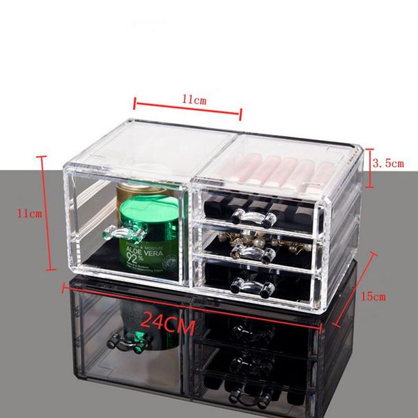 storage boxes & bins clear acrylic makeup box drawer case nail polish lipstick cosmetic holder brush organizer
storage boxes & bins clear acrylic makeup box drawer case nail polish lipstick cosmetic holder brush organizer
