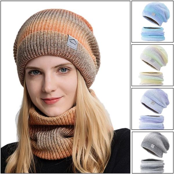 outdoor hats 2021 men women winter hat keep warm knitted beanies scarf mask set gradient sports thick camping hiking caps, Black;white
outdoor hats 2021 men women winter hat keep warm knitted beanies scarf mask set gradient sports thick camping hiking caps, Black;white