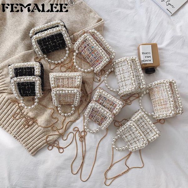 shoulder bags weaving luxury crossbody for women winter tweed woolen tote pearls bag small designer handbags chains female messenger
shoulder bags weaving luxury crossbody for women winter tweed woolen tote pearls bag small designer handbags chains female messenger