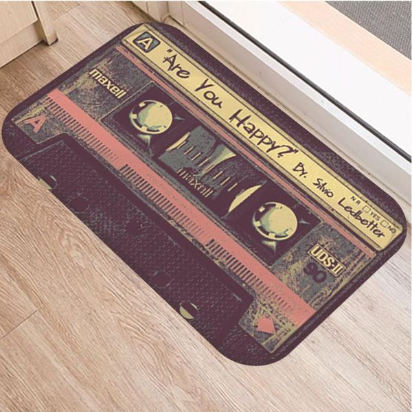 carpets vintage music tape doormat non-slip indoor door floor mats 40*60cm bedroon area rugs vacuuming entrance porch doormats tapete
carpets vintage music tape doormat non-slip indoor door floor mats 40*60cm bedroon area rugs vacuuming entrance porch doormats tapete