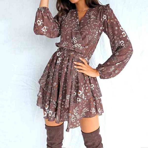 casual dresses spring cascading ruffle floral women v neck a line print boho female elegant long sleeve party vestidos hoe5, Black;gray
casual dresses spring cascading ruffle floral women v neck a line print boho female elegant long sleeve party vestidos hoe5, Black;gray