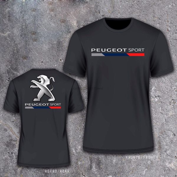 cotton peugeot sport rolly men t shirt turbo 208 206 205 106, White;black 
cotton peugeot sport rolly men t shirt turbo 208 206 205 106, White;black