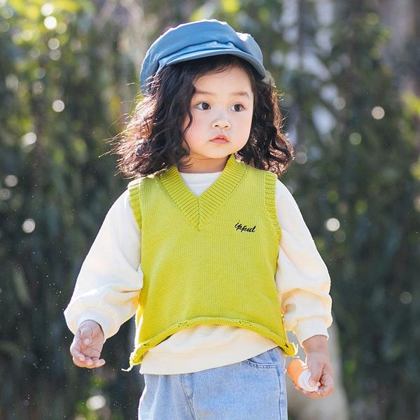 vest wlg spring girls short style vests kids v-neck letter pattern baby girl casual all match clothes 1-6 years children, Blue
vest wlg spring girls short style vests kids v-neck letter pattern baby girl casual all match clothes 1-6 years children, Blue
