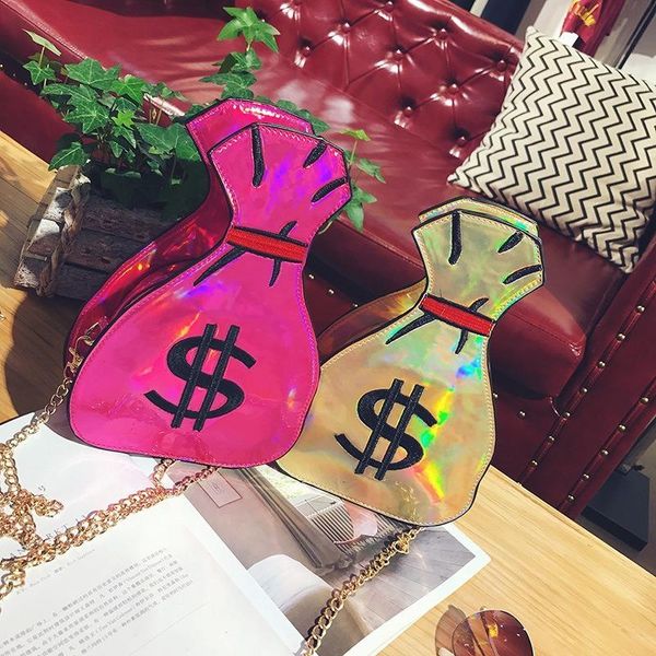 evening bags creative funny laser money shape women shoulder designer chains messenger crossbdoy bag luxury pu leather gold small purses
evening bags creative funny laser money shape women shoulder designer chains messenger crossbdoy bag luxury pu leather gold small purses