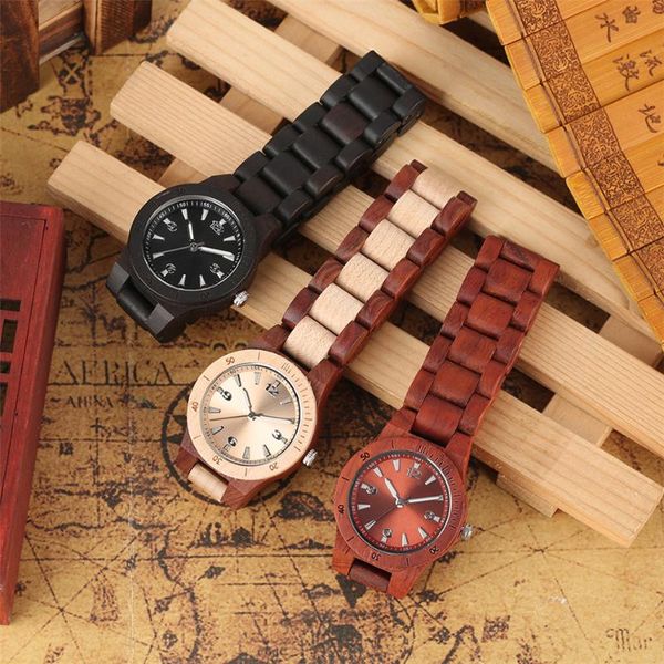 wristwatches vintage fashion ladies watches natural full wooden bracelet women's watch hook buckle female wood wristwatch quartz moveme, Slivery;brown
wristwatches vintage fashion ladies watches natural full wooden bracelet women's watch hook buckle female wood wristwatch quartz moveme, Slivery;brown