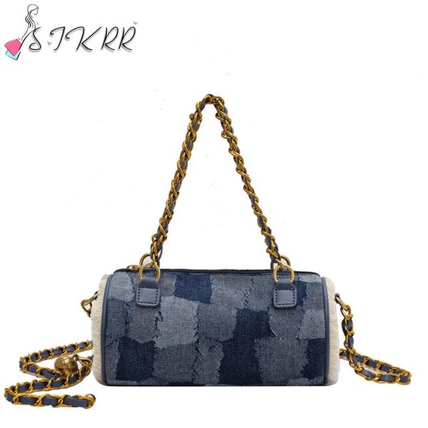 evening bags s.ikrr denim stitching boston pillow bag chain luxury designer handbags for women 2021 messenger shoulder trend female
evening bags s.ikrr denim stitching boston pillow bag chain luxury designer handbags for women 2021 messenger shoulder trend female
