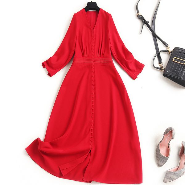 casual dresses spring summer 4/5 sleeve v neck red pure color panelled buttons single-breasted dress elegant 21j1416723 ur2o, Black;gray
casual dresses spring summer 4/5 sleeve v neck red pure color panelled buttons single-breasted dress elegant 21j1416723 ur2o, Black;gray