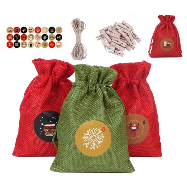 christmas decorations advent calendar 24 days countdown gift bag candy drawstring bags merry decoration for home big sale
christmas decorations advent calendar 24 days countdown gift bag candy drawstring bags merry decoration for home big sale