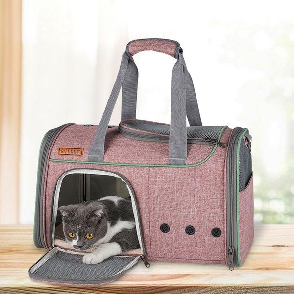 cat carriers,crates & houses carriers bag pet handbag for small dogs puppy breathable mesh foldable travel oxford cloth crate cage supplies
cat carriers,crates & houses carriers bag pet handbag for small dogs puppy breathable mesh foldable travel oxford cloth crate cage supplies