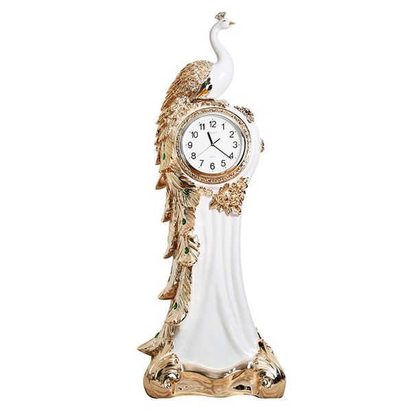 decorative objects & figurines european-style phoenix peacock landing large standing living room lobby club station clock decorations home d
decorative objects & figurines european-style phoenix peacock landing large standing living room lobby club station clock decorations home d