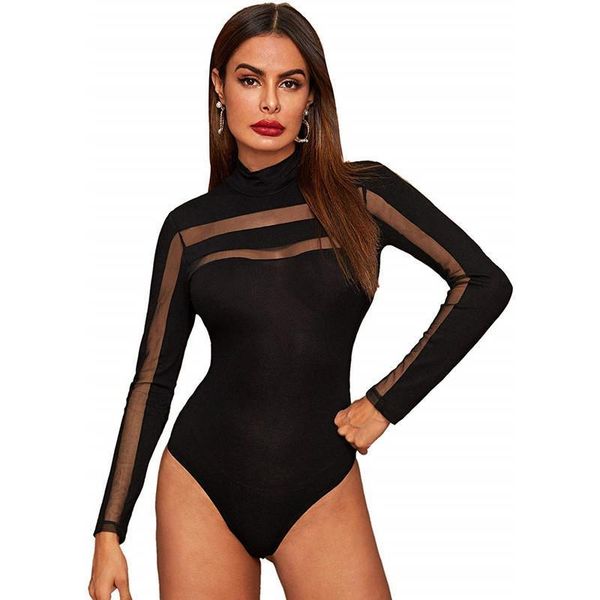 summer bodysuit black solid womens jumpsuits mesh patchwork long sleeve party club split body for short jumpsuit, Black;white
summer bodysuit black solid womens jumpsuits mesh patchwork long sleeve party club split body for short jumpsuit, Black;white