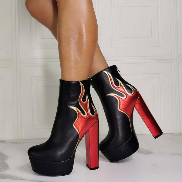 boots ribetrini ins brand female ankle high heels zipper platform women 2021 block heel luxury autumn shoes woman, Black
boots ribetrini ins brand female ankle high heels zipper platform women 2021 block heel luxury autumn shoes woman, Black