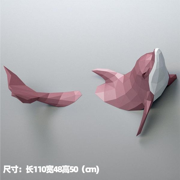decorative objects & figurines paper art swimming dolphin porch wall decoration pendant animal nordic geometric model
decorative objects & figurines paper art swimming dolphin porch wall decoration pendant animal nordic geometric model