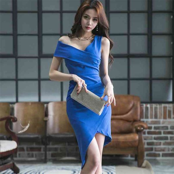 one shoulder tight dress korean ladies sleeveless irregular v neck party dresses for women clothing 210602, Black;gray
one shoulder tight dress korean ladies sleeveless irregular v neck party dresses for women clothing 210602, Black;gray