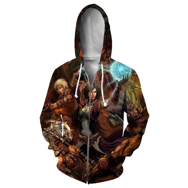 cloocl arpg games elden ring mens zipper hoodies 3d printed harajuku sweatshirts teens clothes, Black
cloocl arpg games elden ring mens zipper hoodies 3d printed harajuku sweatshirts teens clothes, Black