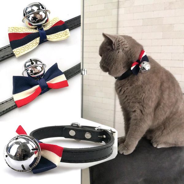 cat collars & leads leather pet collar for small dogs bowknot with bell necklace puppy kitten adjustable pug mp0013
cat collars & leads leather pet collar for small dogs bowknot with bell necklace puppy kitten adjustable pug mp0013