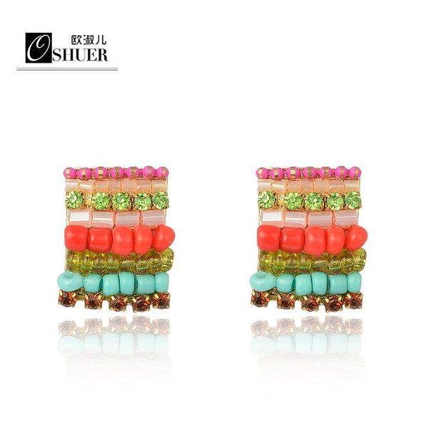 earrings for women cute fashion jewelry accessories multicolor brand gifts stud, Golden;silver
earrings for women cute fashion jewelry accessories multicolor brand gifts stud, Golden;silver