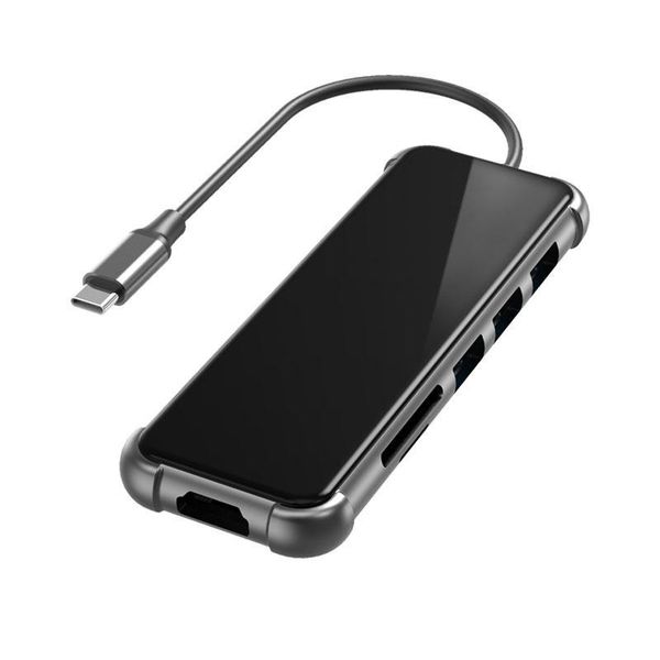 hubs 6-in-1 docking station adapter type c to -compatible 4k high-speed type-c interface metal for computer office mobile games
hubs 6-in-1 docking station adapter type c to -compatible 4k high-speed type-c interface metal for computer office mobile games
