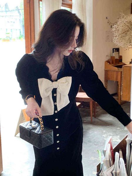 casual dresses puying's agreement french butterfly veet dr's fashion 2022 autumn long skirt with coat, Black;gray
casual dresses puying's agreement french butterfly veet dr's fashion 2022 autumn long skirt with coat, Black;gray
