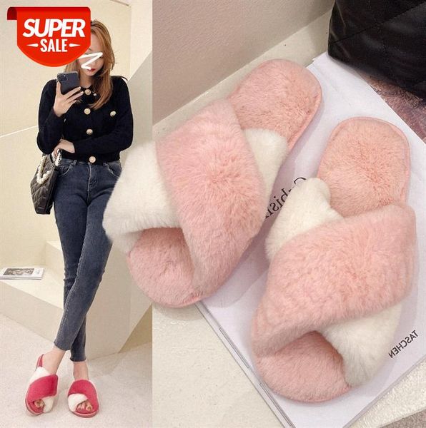 plush slippers, indoor home cotton women's color-blocking cross direct supply #um29, Black
plush slippers, indoor home cotton women's color-blocking cross direct supply #um29, Black