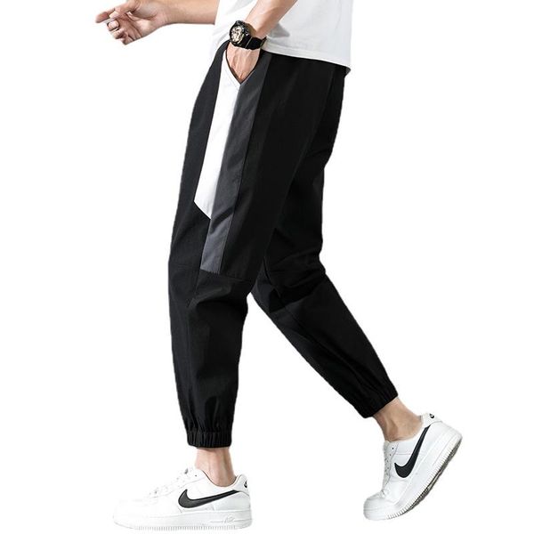 men's pants 2021summer casual trousers loose-fitting all-match sports nine-point fashionable clothing streetwear, Black
men's pants 2021summer casual trousers loose-fitting all-match sports nine-point fashionable clothing streetwear, Black