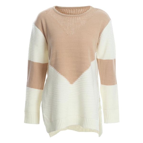 women's sweaters net red base shirt winter stitching porous clothing selling uqve, White;black
women's sweaters net red base shirt winter stitching porous clothing selling uqve, White;black