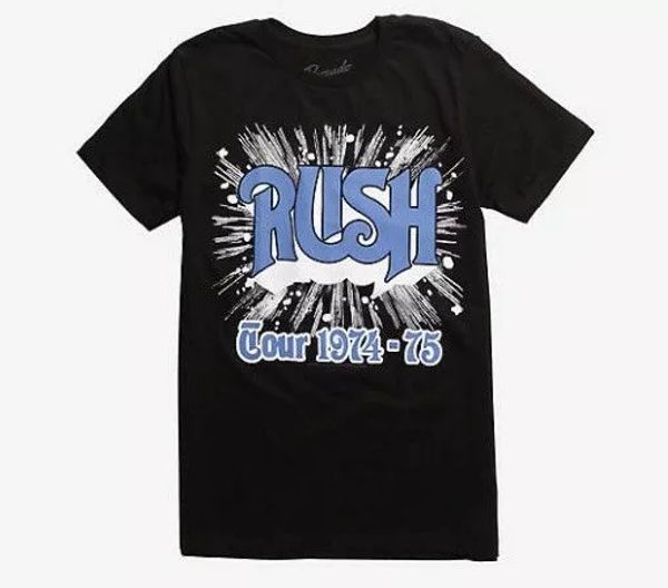rush tour 1974-1975 t-shirt rock band new authentic & official, White;black
rush tour 1974-1975 t-shirt rock band new authentic & official, White;black