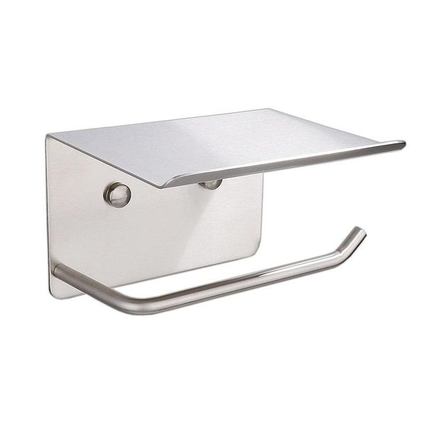 toilet paper holders roll holder with shelf stainless steel wall mounted tissue for bathroom kitchen
toilet paper holders roll holder with shelf stainless steel wall mounted tissue for bathroom kitchen