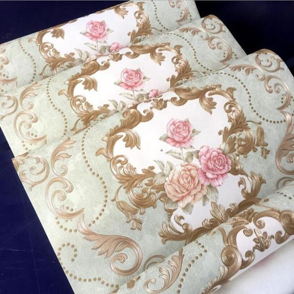wallpapers roll wallpaper fine embossed living room bedroom 3d simple european style non woven home decoration 0804
wallpapers roll wallpaper fine embossed living room bedroom 3d simple european style non woven home decoration 0804