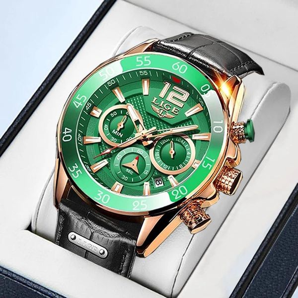 wristwatches relogio masculino 2021 sports mens watches lige silicone watch men quartz clock waterproof wristwatches+box, Slivery;brown
wristwatches relogio masculino 2021 sports mens watches lige silicone watch men quartz clock waterproof wristwatches+box, Slivery;brown