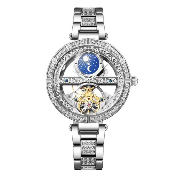 wristwatches 2021 business fashion ladies watch automatic mechanical personality hollow female explosion trend gift ms, Slivery;brown
wristwatches 2021 business fashion ladies watch automatic mechanical personality hollow female explosion trend gift ms, Slivery;brown