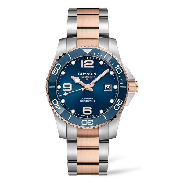 wristwatches guanqin men mechanical watch for nh35 ceramic bezel sapphire glass automatic watches mens 2021 luxury 100m waterproof clock, Slivery;brown
wristwatches guanqin men mechanical watch for nh35 ceramic bezel sapphire glass automatic watches mens 2021 luxury 100m waterproof clock, Slivery;brown