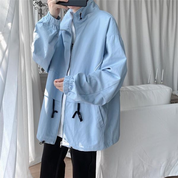 men's jackets plus size 5xl-m autumn loose casual oversized men clothing 2021 simple stand collar long sleeve outwear coats sale, Black;brown
men's jackets plus size 5xl-m autumn loose casual oversized men clothing 2021 simple stand collar long sleeve outwear coats sale, Black;brown