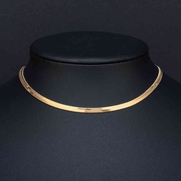 necklaces pendants 2021 clavicle blade statement women gold silver color stainless steel 35+5cm snake choker necklace chain
necklaces pendants 2021 clavicle blade statement women gold silver color stainless steel 35+5cm snake choker necklace chain