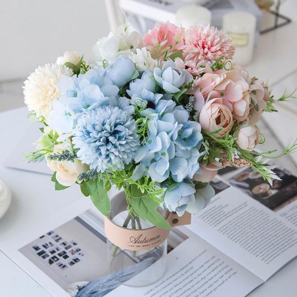 decorative flowers & wreaths 1 bundle silk peony artificial bride holding bouquet for wedding home party decoration rose hydrangea fake plan
decorative flowers & wreaths 1 bundle silk peony artificial bride holding bouquet for wedding home party decoration rose hydrangea fake plan