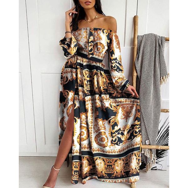 summer boho women off shoulder maxi sleeve vintage floral print long tunic beach dress 210415, Black;gray
summer boho women off shoulder maxi sleeve vintage floral print long tunic beach dress 210415, Black;gray