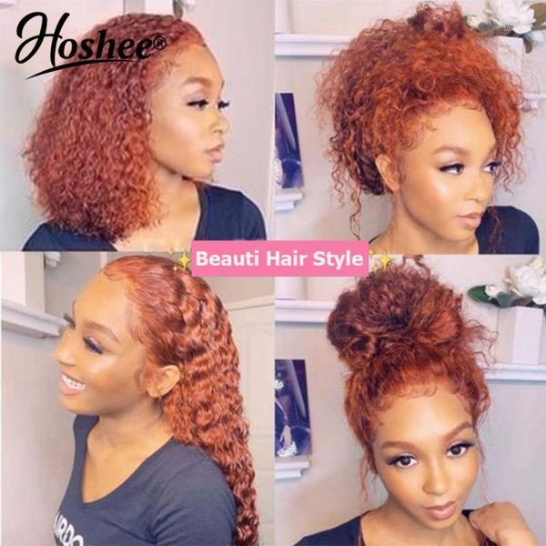 curly 13x4 lace front human hair wigs for black women pre plucked brazilian remy orange ombre colored 150%1, Black;brown
curly 13x4 lace front human hair wigs for black women pre plucked brazilian remy orange ombre colored 150%1, Black;brown