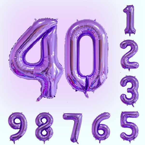 party decoration 40 inch purple digital aluminum balloon large children's birthday layout foil
party decoration 40 inch purple digital aluminum balloon large children's birthday layout foil