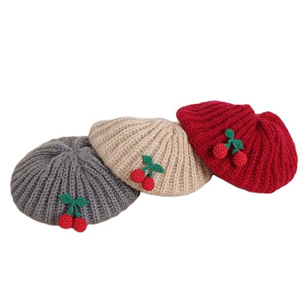 wbaby beret, cute fashionable cherry beret knitted hat thickened winter cap for kids caps & hats, Yellow
wbaby beret, cute fashionable cherry beret knitted hat thickened winter cap for kids caps & hats, Yellow