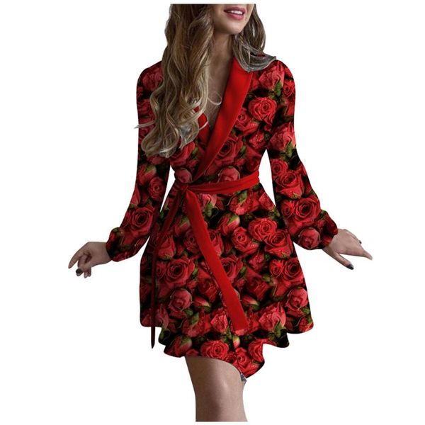 casual dresses women kimono robes short fluff bathrobe rose print sleepwear ladies loungewear long sleeve home bandage wrap vestidos, Black;gray
casual dresses women kimono robes short fluff bathrobe rose print sleepwear ladies loungewear long sleeve home bandage wrap vestidos, Black;gray