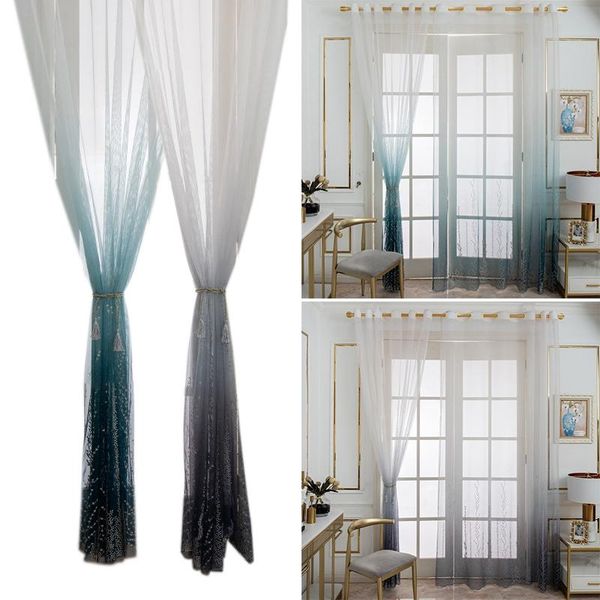curtain & drapes 2pc tulle transparent curtains for living room bedroom sheer home decor window treatment
curtain & drapes 2pc tulle transparent curtains for living room bedroom sheer home decor window treatment