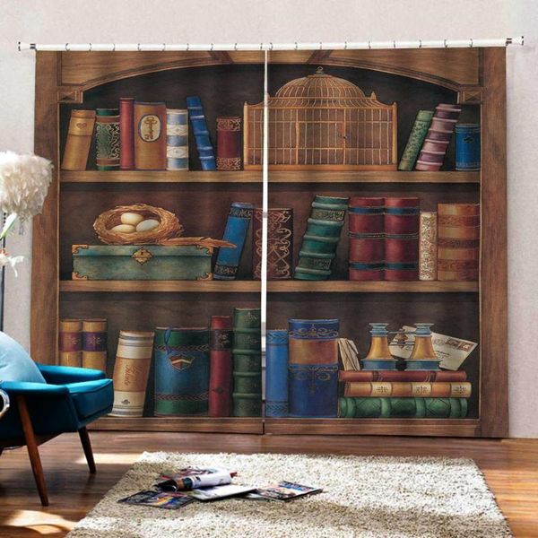 curtain & drapes 3d curtains living room bedroom bookself for luxury window blackout
curtain & drapes 3d curtains living room bedroom bookself for luxury window blackout