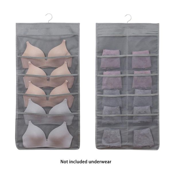 storage bags bra non woven fabric wardrobe bag mesh pockets closet hanging organizer portable holder dual sided socks universal
storage bags bra non woven fabric wardrobe bag mesh pockets closet hanging organizer portable holder dual sided socks universal